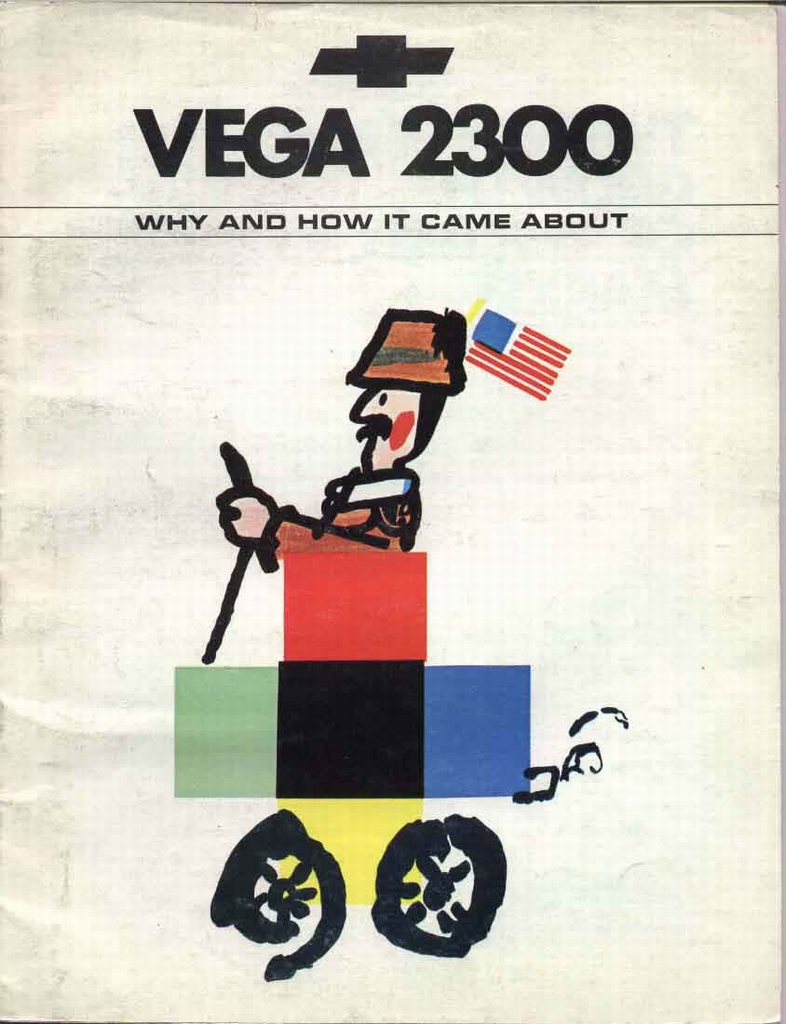 1971 Chevrolet Vega Dealer Booklet